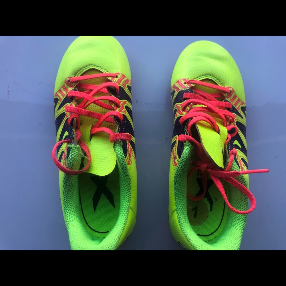 Adidas youth cleats size 1